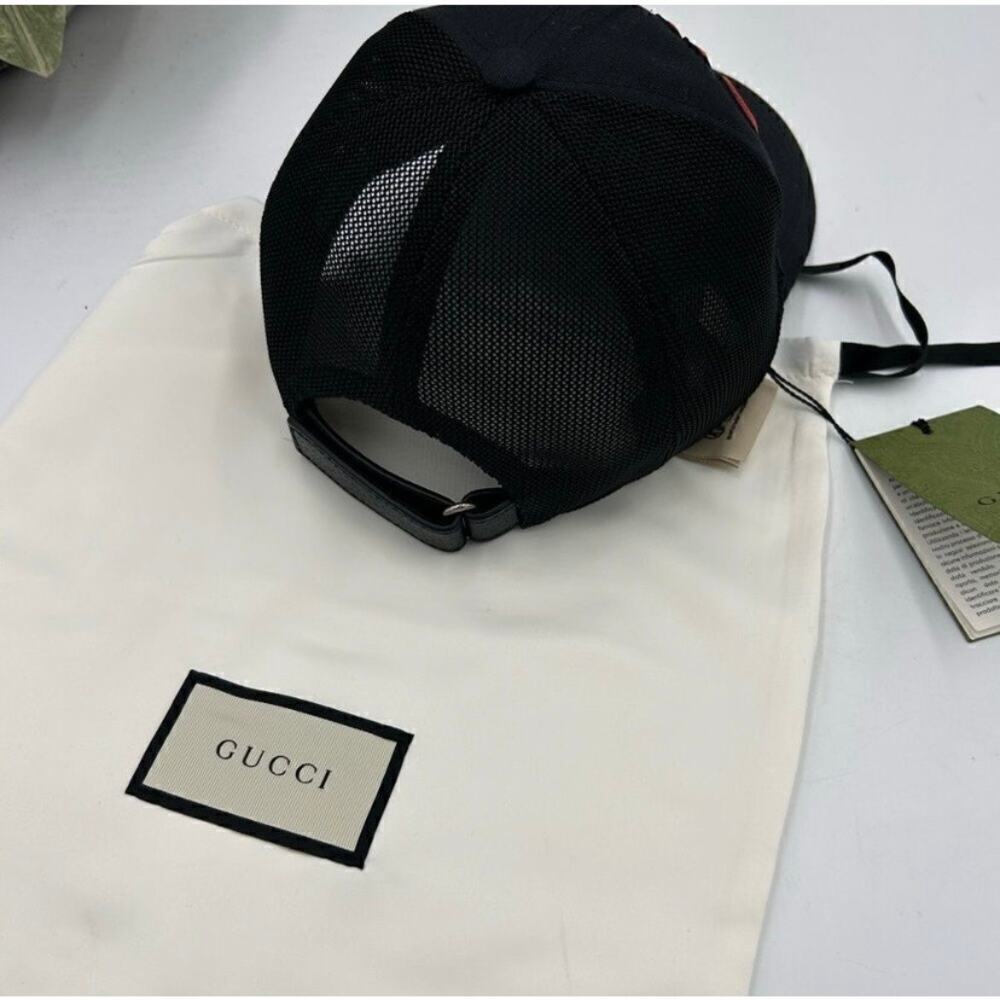 Unisex Gucci embroidered baseball cap size extra small adjustable made in Italy - Picture 5 of 8